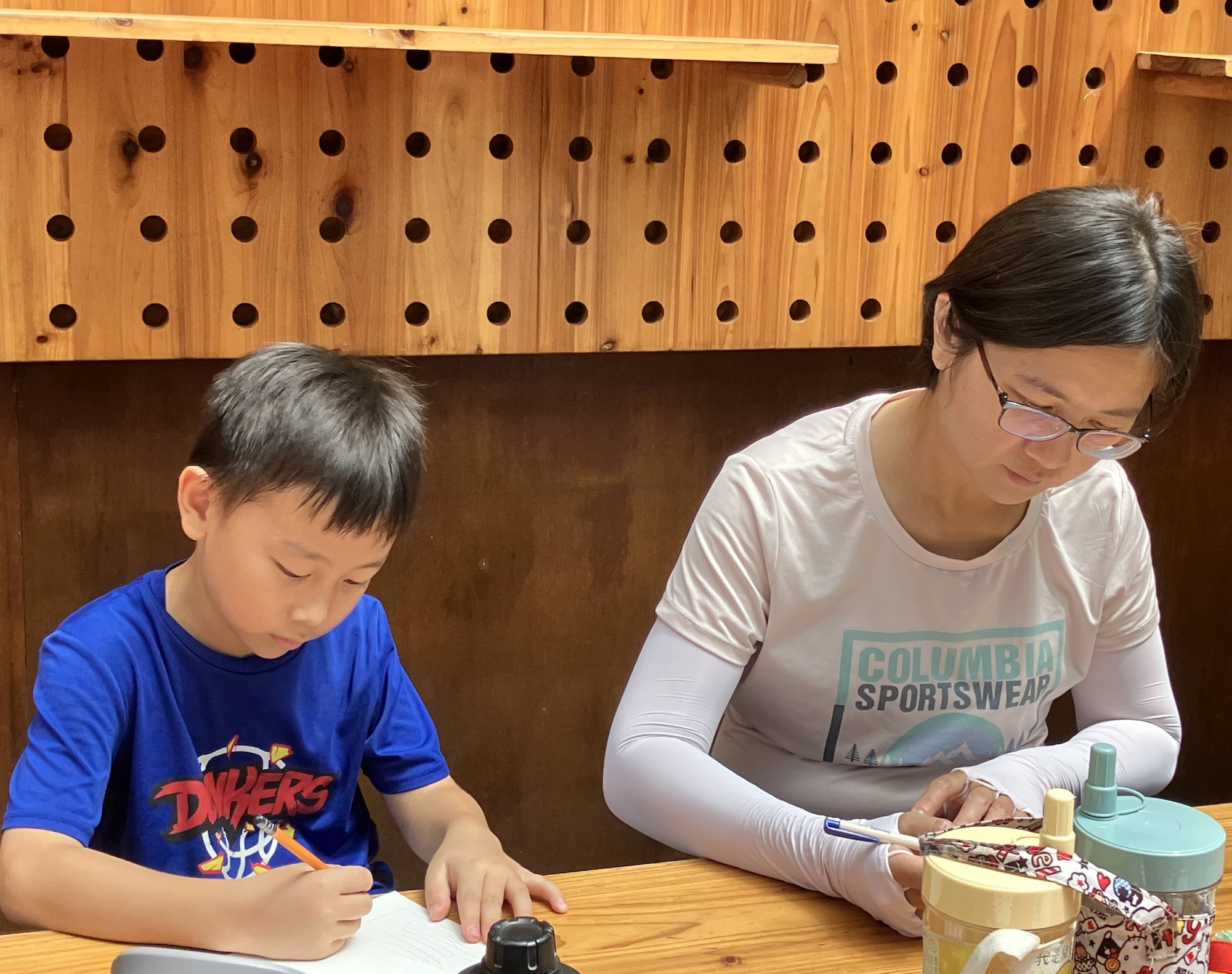 親子明信片創作